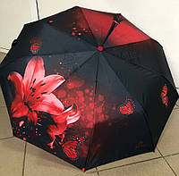 Зонт женский Frei Regen полуавтомат 9 спиц цветы