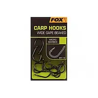 Гачки Fox Carp Hooks - Wide Gape - size 6