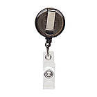 Тримач-рулетка для бейджа пластиковий