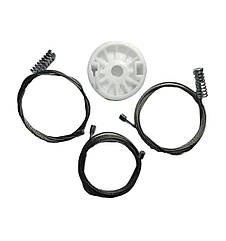 Троса склопідіймача передньої лівої дверки Hyundai Tucson 2015-2021. ОЕМ 82471-D3010, 82470-D7190