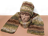 Подарунковий набір - шапка та шарф - для чоловіків, жінок та підлітків від PRIGRIZ, фото 3