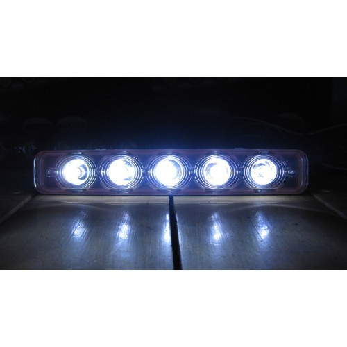LED Авто Фары Дневные Ходовые Огни DRL D03-N с линзами - фото 3 - id-p2018399104