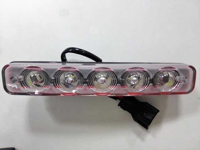 LED Авто Фары Дневные Ходовые Огни DRL D03-N с линзами - фото 4 - id-p2018399104
