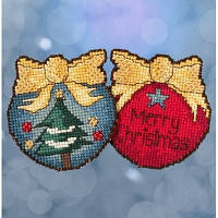 Набір для вишивки від Mill Hill Щасливої Різдвяної ялинки! / Merry Christmas Tree ST181713