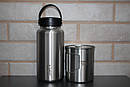 Казанок із неіржавкої сталі Tomshoo 750ml. + Пляшка 1050ml., фото 5