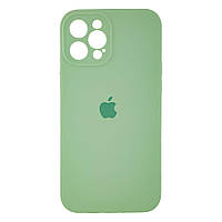 Чехол Silicone Case Full Camera with Frame для iPhone 12 Pro Max Цвет 01.Mint от магазина Buy All