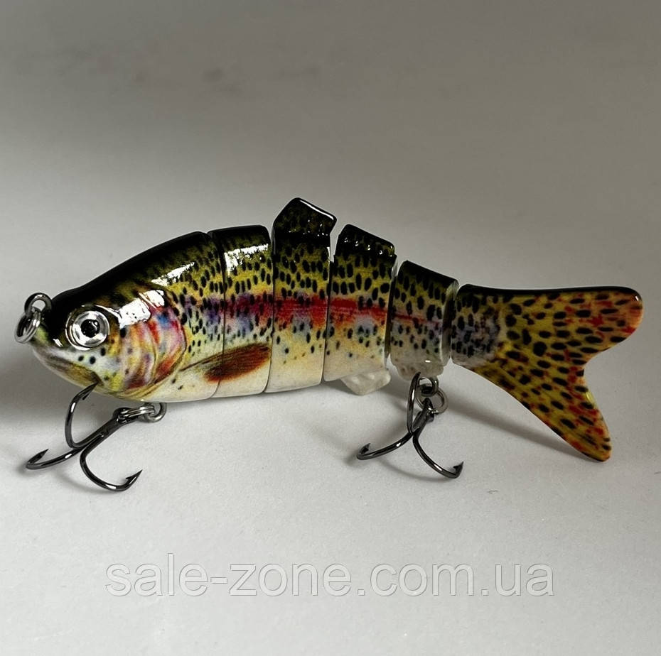 Рибка приманка для лову хижих риб 10см (воблер) Забарвлення 6