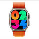 Розумний смарт годинник Smart Watch HW9 Ulta Max 49 mm AMOLED з функцією дзвінка Помаранчевий, фото 5