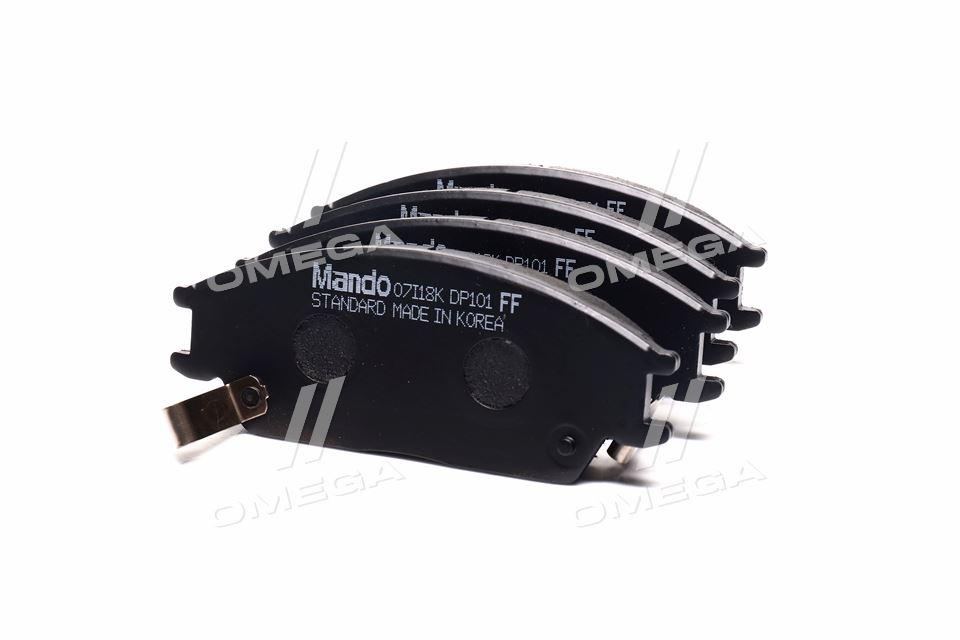 Колодки гальм. HYUNDAI ACCENT (вир-во Mando) MPH01 UA59
