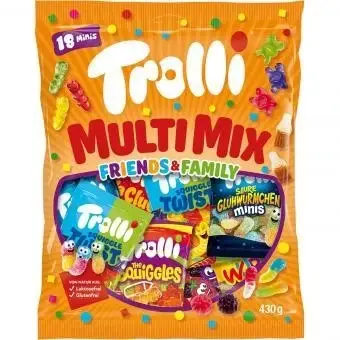 Цукерки Trolli Multi Mix 430 г