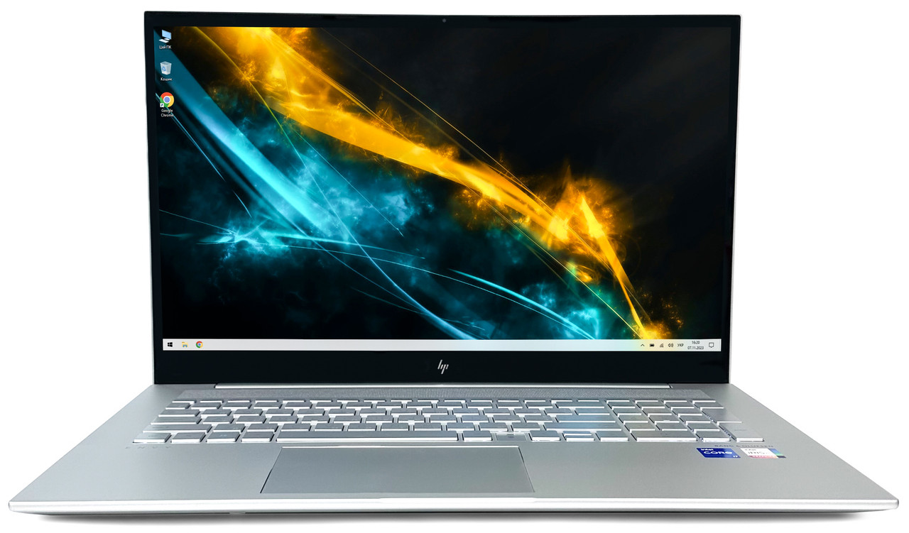 Ноутбук HP Envy 17-ch0011nr: Core i7-1165G7 / RAM 16 ГБ / SSD 1 ТБ / Intel Iris® Xe Graphics /17.3" Multitouch