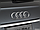 AUDI Ауді Емблема задня на кришку багажника 202 мм A4 (B9), A5 (F5), A6 (C8), A7 (C8) Q8 Q5 колір хром, фото 4