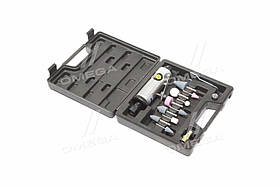 Шлифмашина пневматична пряма VOREL, 1/4", в набори 10 шт. Патрон 3, 6 мм (VOREL) 81109 UA59