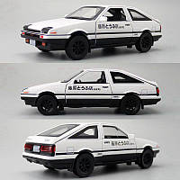 Модель металева Toyota AE86 Sprinter Trueno 1:32 16 см, Колекційні машинки для дорослих