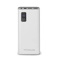 УМБ Power bank TITANUM TPB-727S 22.5W QC+PD White 20000 mAh белый (27363)