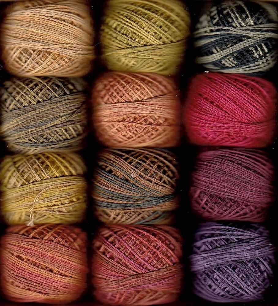 Набір муліне Autumn Quakers Valdani Floss Cotton Rosewood Manor VA10RMS1326