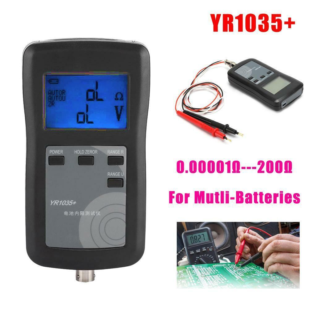 Тестер внутрішнього опору акумуляторів YR1035+, фото 1