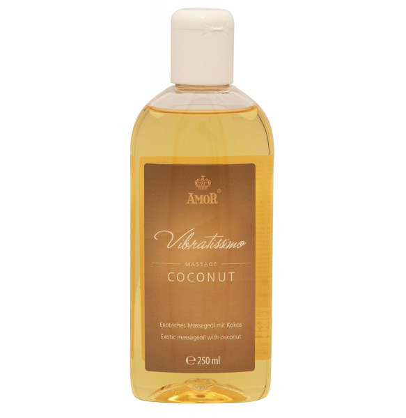 Масажна олія з ароматом кокосу Vibratissimo Coconut, 250 мл.
