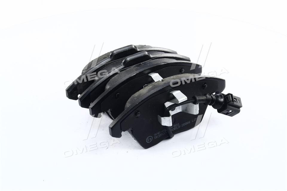 Колодка гальм. диск. AUDI A3, SEAT, SKODA, VW передн. (вир-во LPR) 05P866 UA59, фото 1