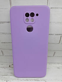 Чохол накладка бампер для Xiaomi Redmi Note 9 протиударний фіолетовий