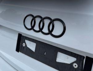 AUDI Ауді Емблема задня на кришку багажника 230 мм audi Q7 2016-2023  колір чорний