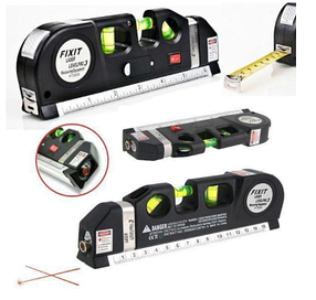 Лазерний рівень нівелір з рулеткою Fixit Laser Level Pro 3