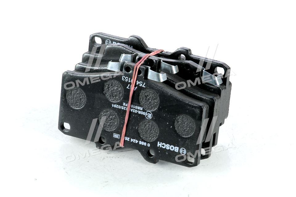 Колодка гальм. диск. TOYOTA HILUX передн. (вир-во Bosch) 0 986 424 268 UA59