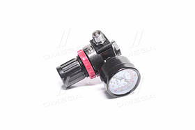 Клапан редукц. пневма-й з манометром, 1/4”, P = 1.2 MPa(VOREL) YT-2381 UA59