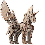 Конструктор 3D з дерева Mr. Playwood Єдиноріг S 140 деталей, фото 2