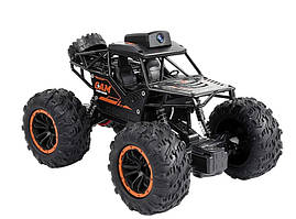 Машинка на пульті управління для дітей з камерою Wi-Fi акумуляторна, Джип машина на радіокеруванні Чорний