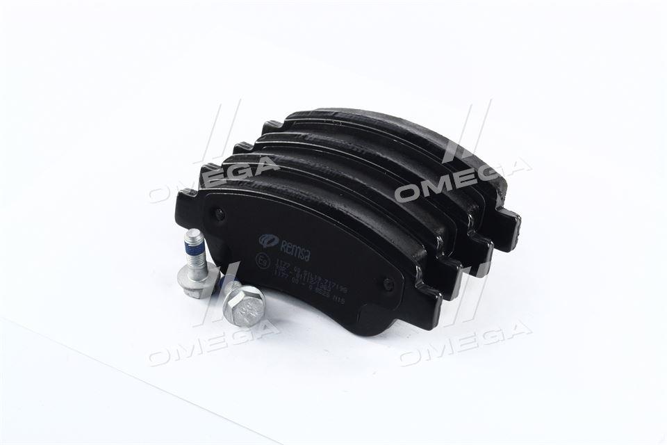 Колодка гальм. диск. CITROEN C1, PEUGEOT 107 передн. (вир-во REMSA) 1177.00 UA59