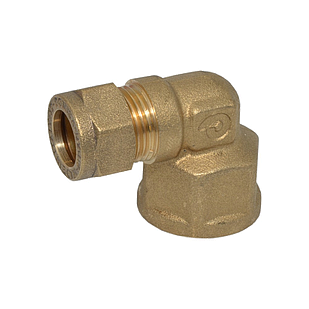 Коліно затискне з внутрішньою різьбою Comisa 12 мм х 1/2" (83.03.540)