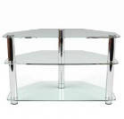 Тумба скляна під телевізор TV-004 (Ескадо/Escado) 10000х430х510 мм, фото 2