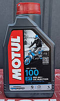 Масло для 2-х тактных двигателей минеральное Motul 100 2T (1L)