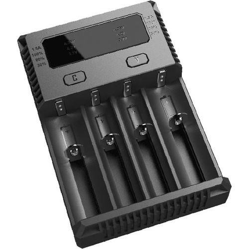 Зарядний пристрій Nitecore Intellicharger NEW i4 для акумуляторів