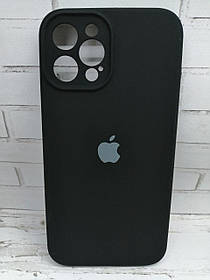 Чохол на iPhone 12 Pro Max накладка бампер протиударний Original Soft Case Black