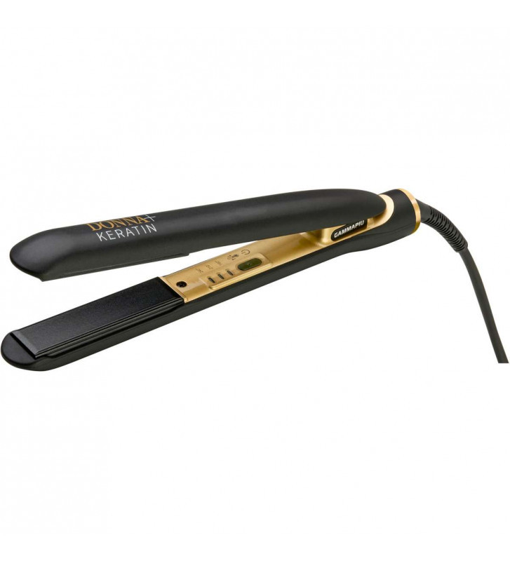 Випрямляч для волосся Gamma Piu Donna+ Keratin Black/Gold, фото 1