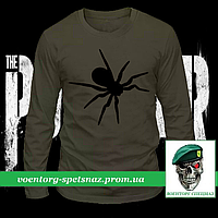 Военный реглан Тарантул олива потоотводящий (футболка с длинным рукавом)