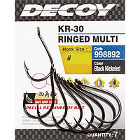 Гачок Decoy KR-30 Ringed Multi 07, 10 шт