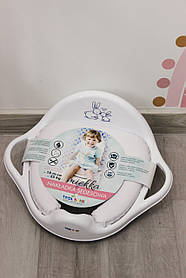 Накладка на унітаз м'яка Tega Тега Кролики, white