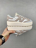 Кроссовки женские подростковые New Balance CT302 White&Gray 36-41