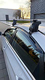 Дефлектори вікон (вітровики) Hyundai Sonata YF 2010-2014 (Autoclover A117), фото 4