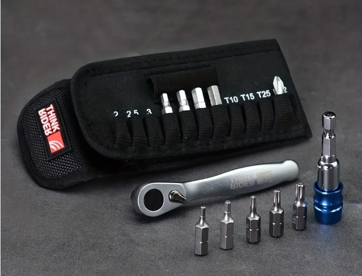 Набір шестигранників для велосипеда (11 біт) з міні тріскачкою ThinkRider