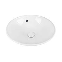 Раковина-чаша Qtap Robin 410х410х180 White з донним клапаном (QT1311A004W)