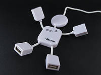 USB хаб hub 2.0 4 порта Человечек «T-s»