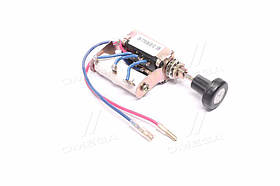 Перемикач обигривача салону Богдан, Еталон з резистором 12V  DK-7710.06.03-12 UA59