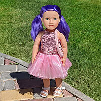 Інтерактивна лялька Ніка М 3920-22-23 UA (розмовляє, читає вірші, співає пісні, 48 см)