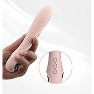 Вібратор силіконовий Electro Pleasure Vibe Blue, фото 3