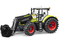 Іграшка трактор Bruder Claas Axion 950 з навантажувачем (03013)