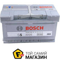 Автомобильный аккумулятор Bosch S5 85Ач 800А (585 200 080/0092S50100)